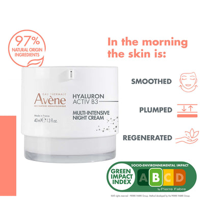 Avène Face Hyaluron Activ B3 Multi-Intensive Night Cream 40ml - Additional 3