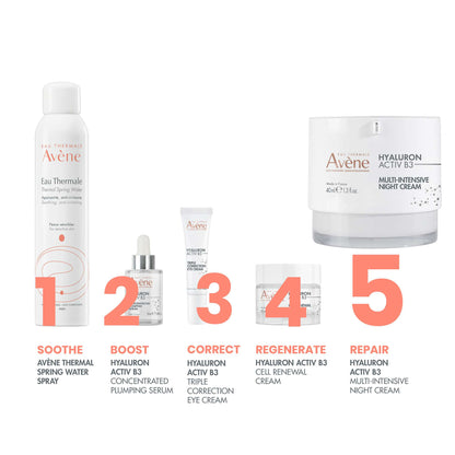 Avène Face Hyaluron Activ B3 Multi-Intensive Night Cream 40ml - Additional 6
