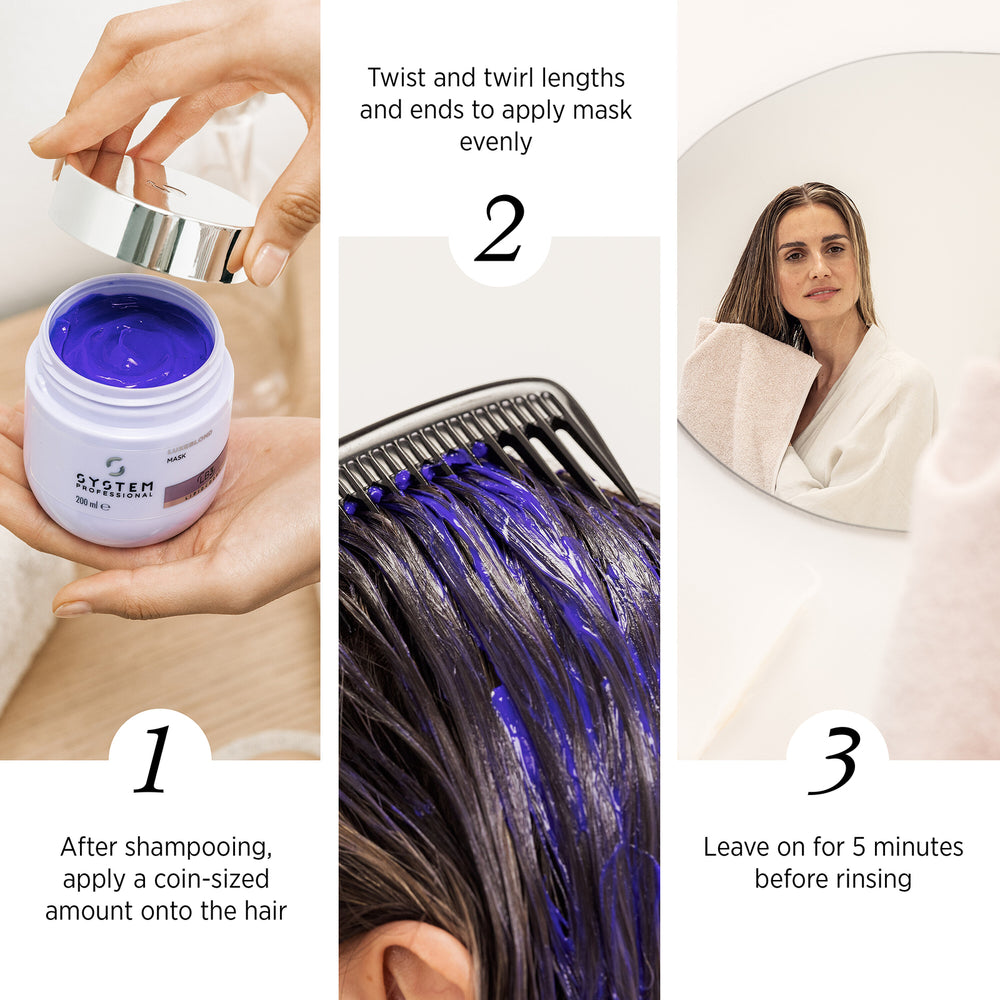 System Professional LuxeBlond Hair Mask 200ml - Additional 4