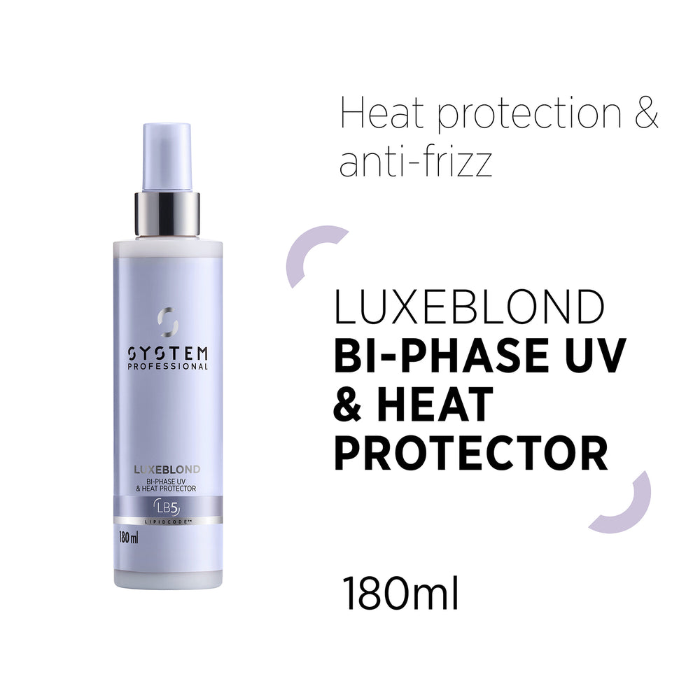 System Professional LuxeBlond Bi-Phase UV & Heat Protector 180ml - Additional 1