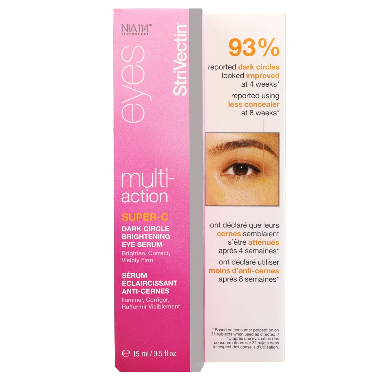 StriVectin Multi-Action Super-C Dark Circle Brightening Eye Serum 15ml - Additional 1