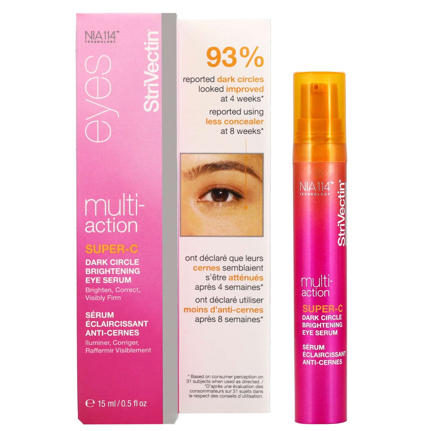 StriVectin Multi-Action Super-C Dark Circle Brightening Eye Serum 15ml - Additional 2