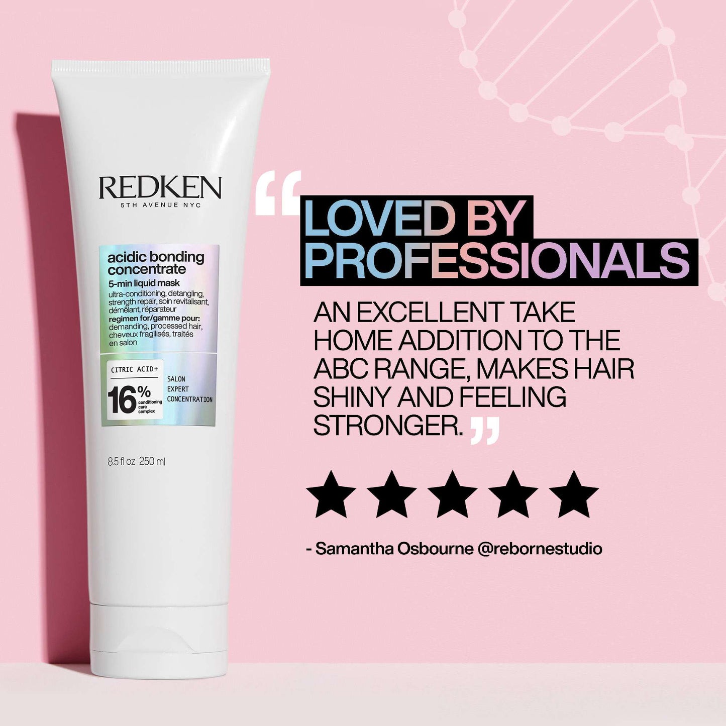 Redken Acidic Bonding Concentrate 5-Minute Liquid Hair Mask, Bond Repair and Hydration 250ml - Additional 7