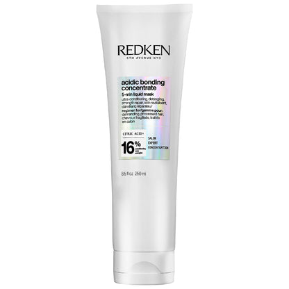 Redken Acidic Bonding Concentrate 5-Minute Liquid Hair Mask, Bond Repair and Hydration 250ml