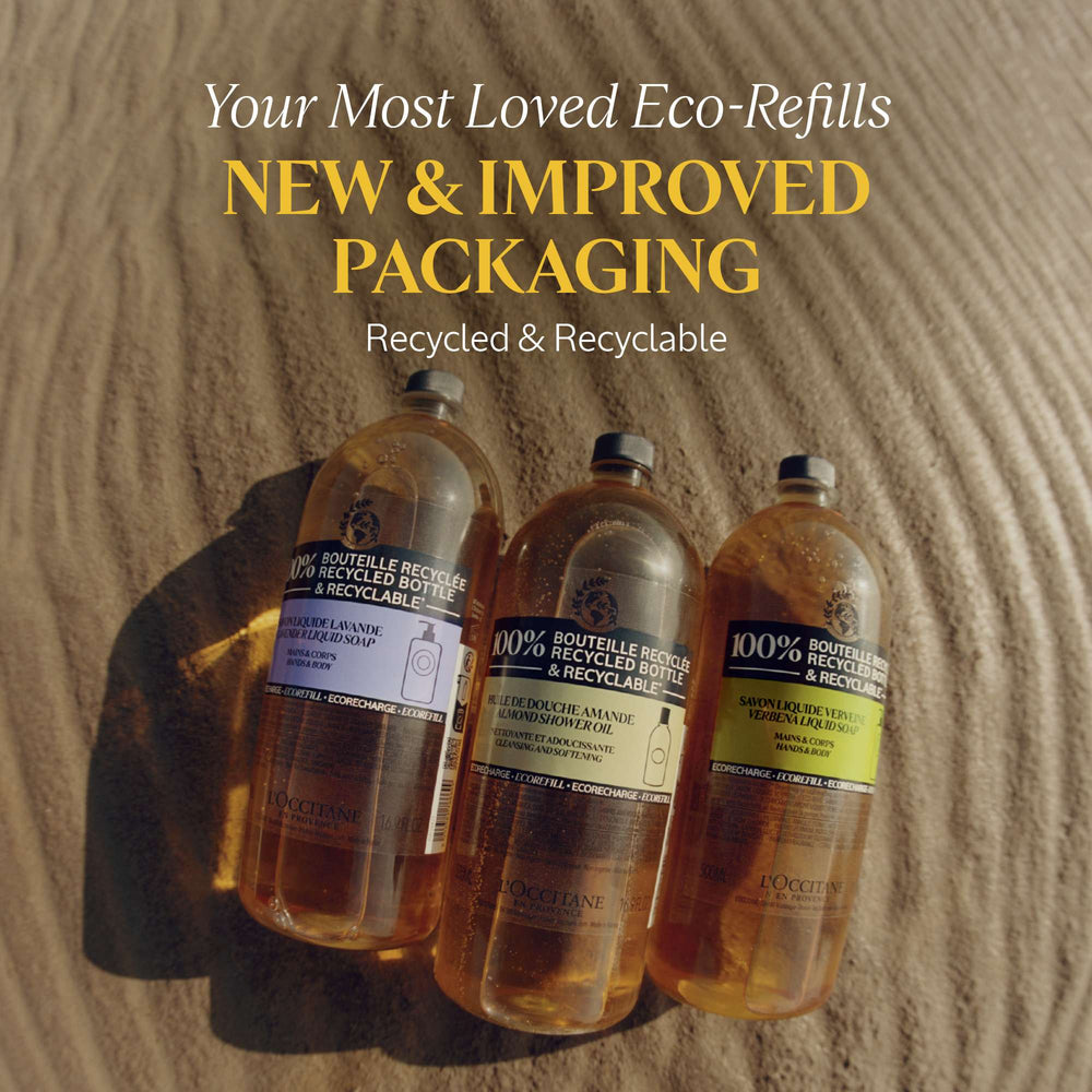 L'OCCITANE  Almond Eco Refill Shower Oil 500ml - Additional 4