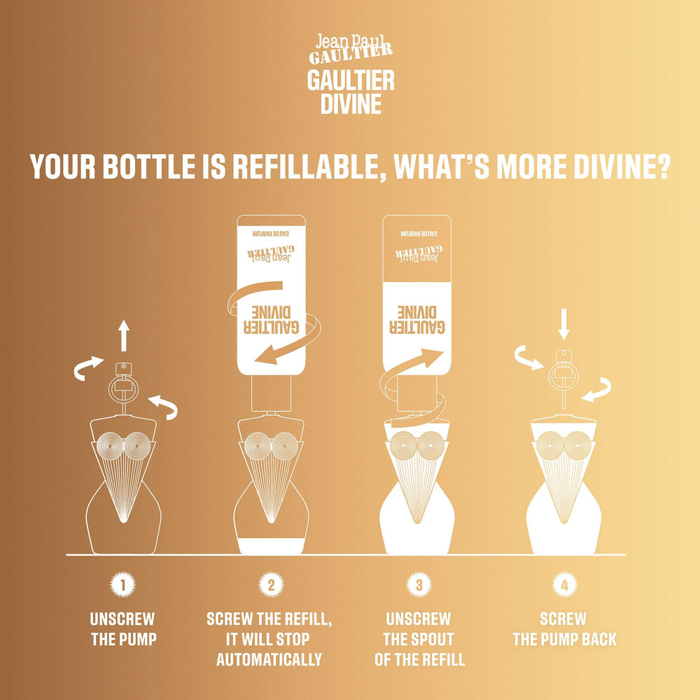 Jean Paul Gaultier Gaultier Divine Eau de Parfum Refill 200ml - Additional 5