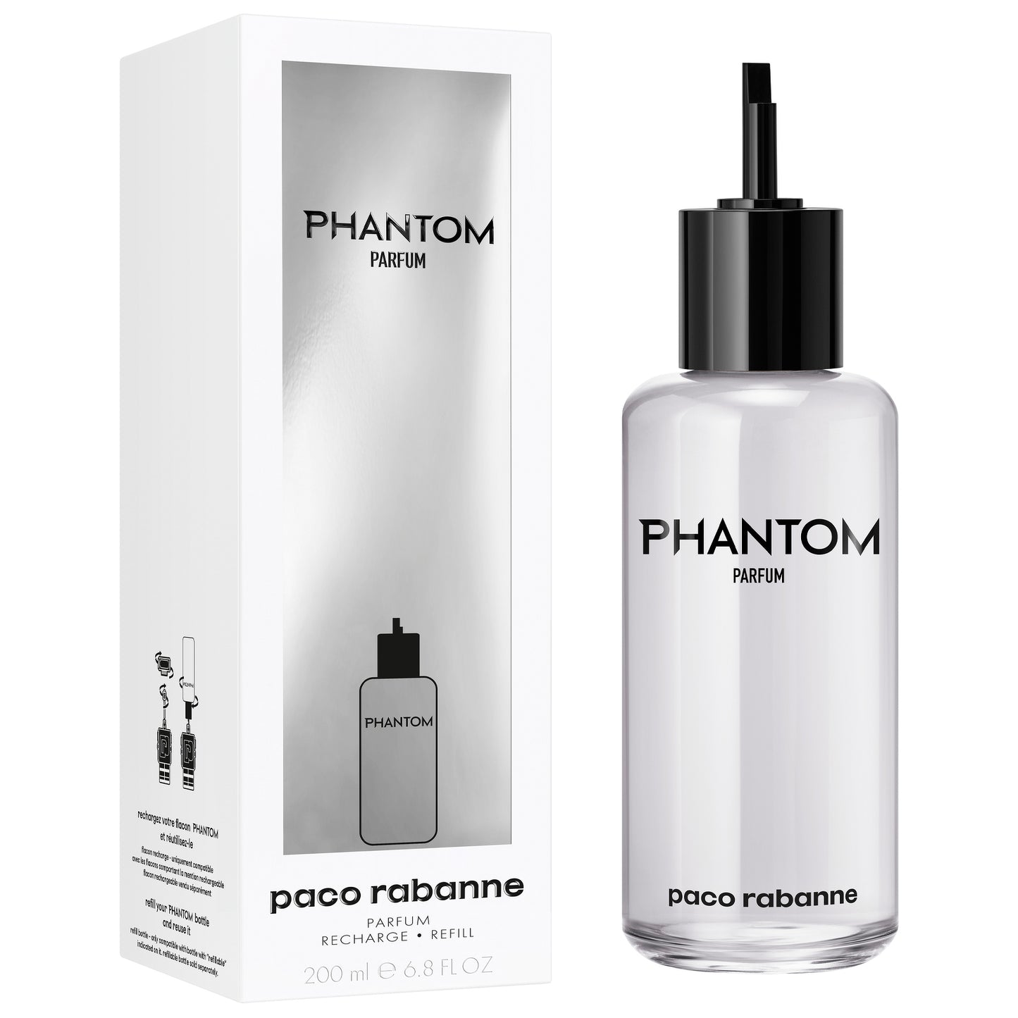 Rabanne Phantom Eau de Parfum Refill Bottle 200ml - Additional 1