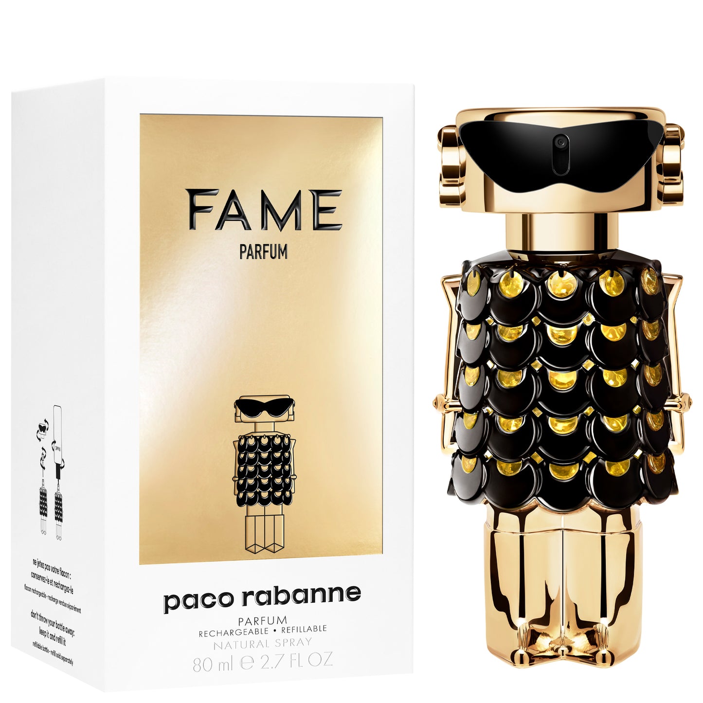 Rabanne Fame Parfum Refillable 80ml - Additional 1