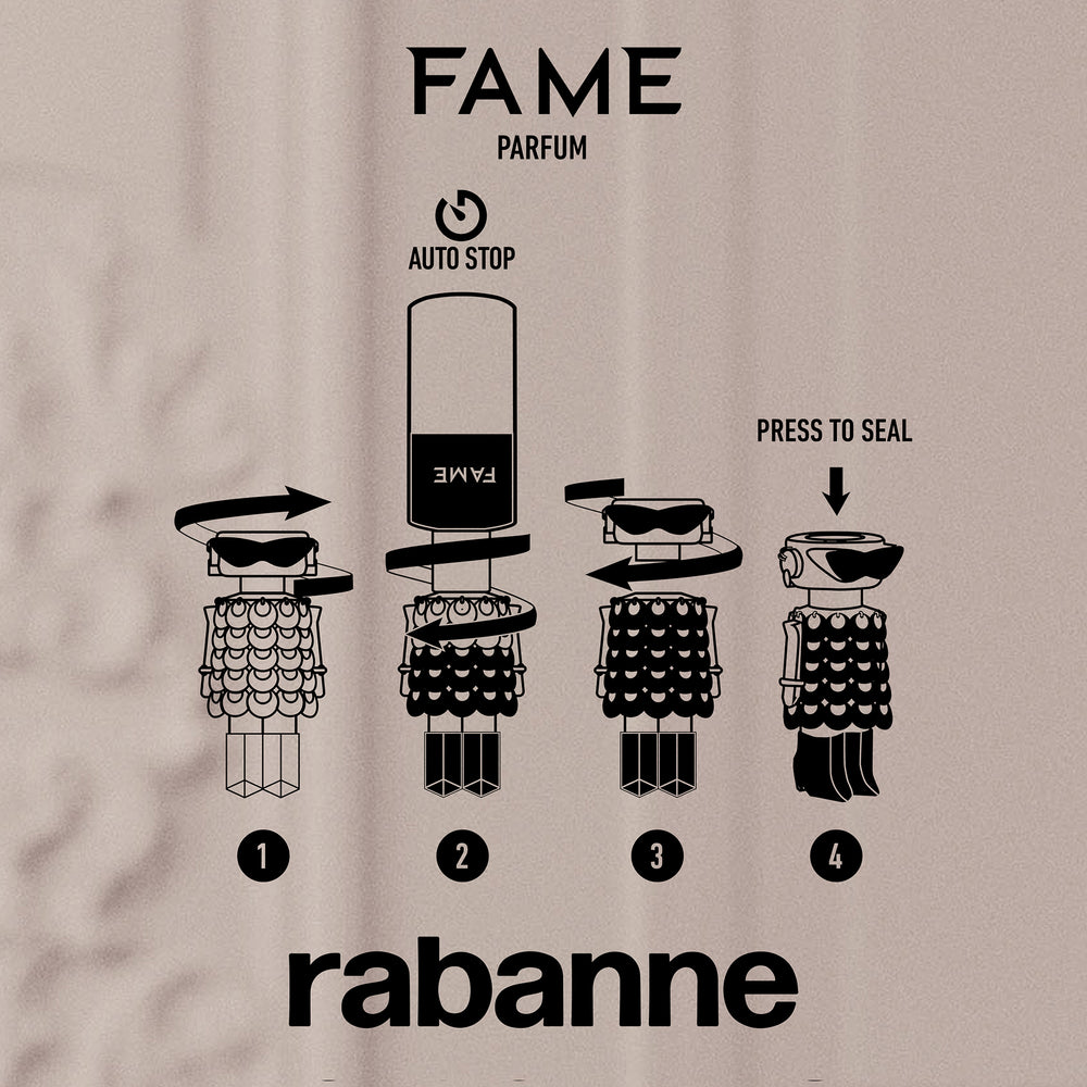 Rabanne Fame Parfum Refill Bottle 200ml - Additional 2