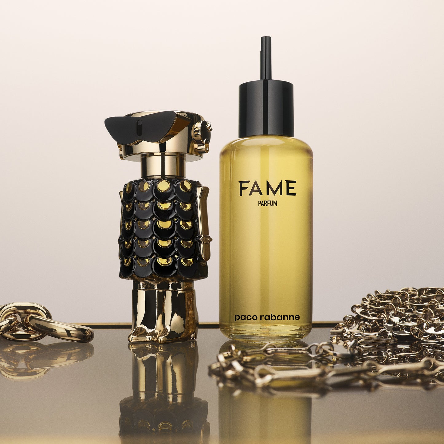 Rabanne Fame Parfum Refill Bottle 200ml - Additional 3