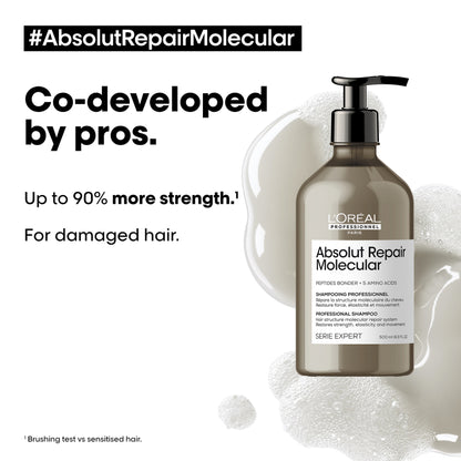 L'Oréal Professionnel SERIE EXPERT Absolut Repair Molecular Shampoo 500ml - Additional 2