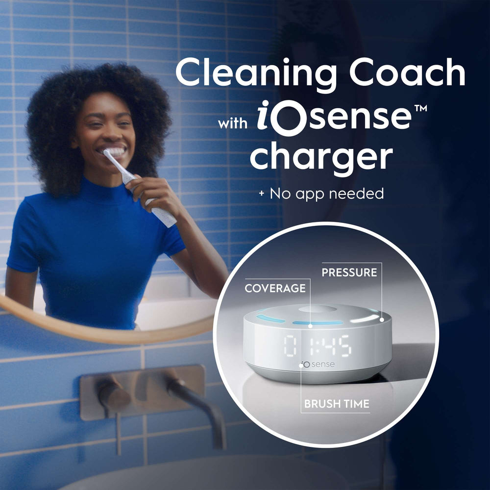 Oral-B iO 10 Stardust White Electric Toothbrush with Charging Travel Case - Additional 1