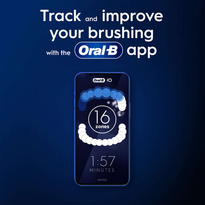 Oral-B iO 10 Stardust White Electric Toothbrush with Charging Travel Case - Additional 3