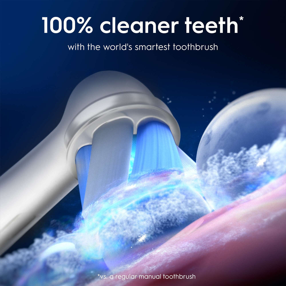Oral-B iO 10 Stardust White Electric Toothbrush with Charging Travel Case - Additional 5
