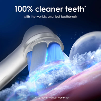Oral-B iO 10 Stardust White Electric Toothbrush with Charging Travel Case - Additional 5