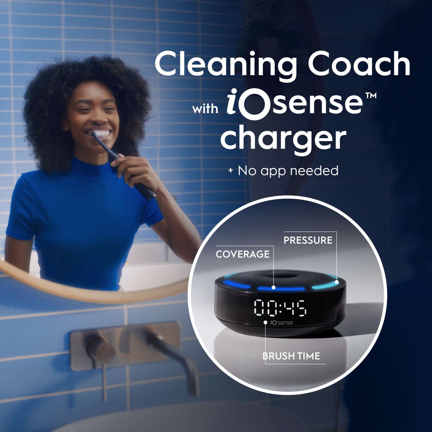Oral-B iO 10 Cosmic Black Electric Toothbrush with Charging Travel Case - Additional 1