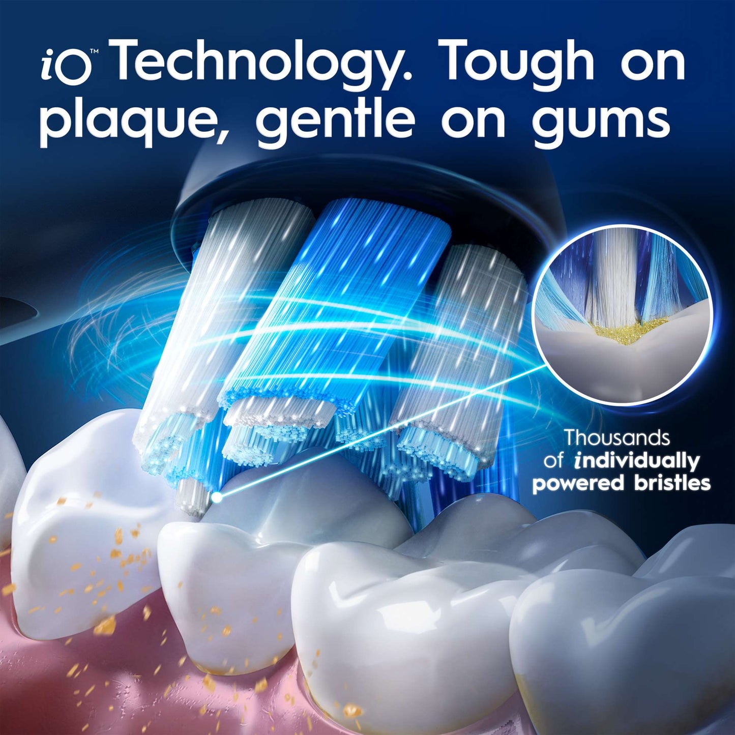 Oral-B iO 10 Cosmic Black Electric Toothbrush with Charging Travel Case - Additional 6