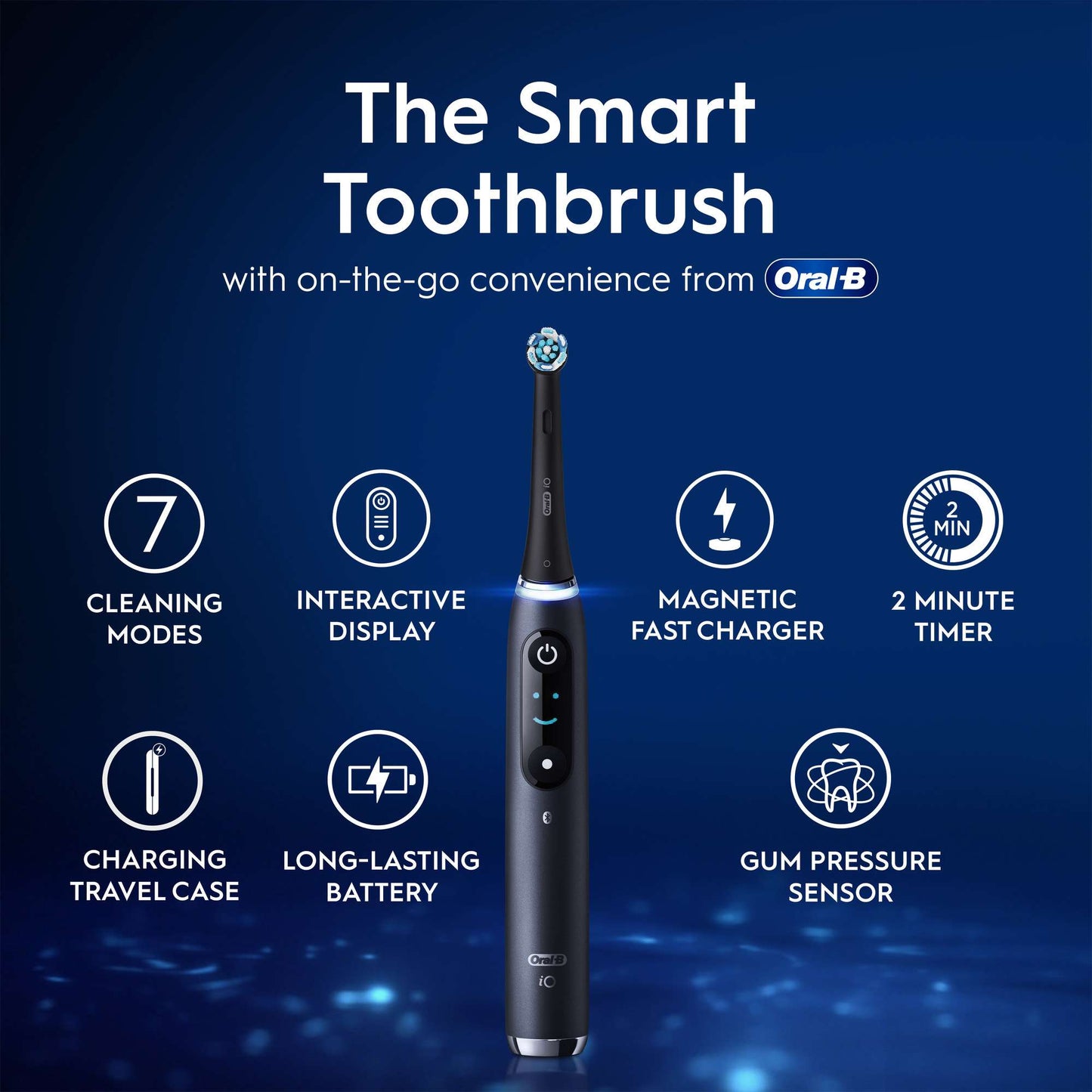 Oral-B iO 9 Black Electric Toothbrush - Additional 1