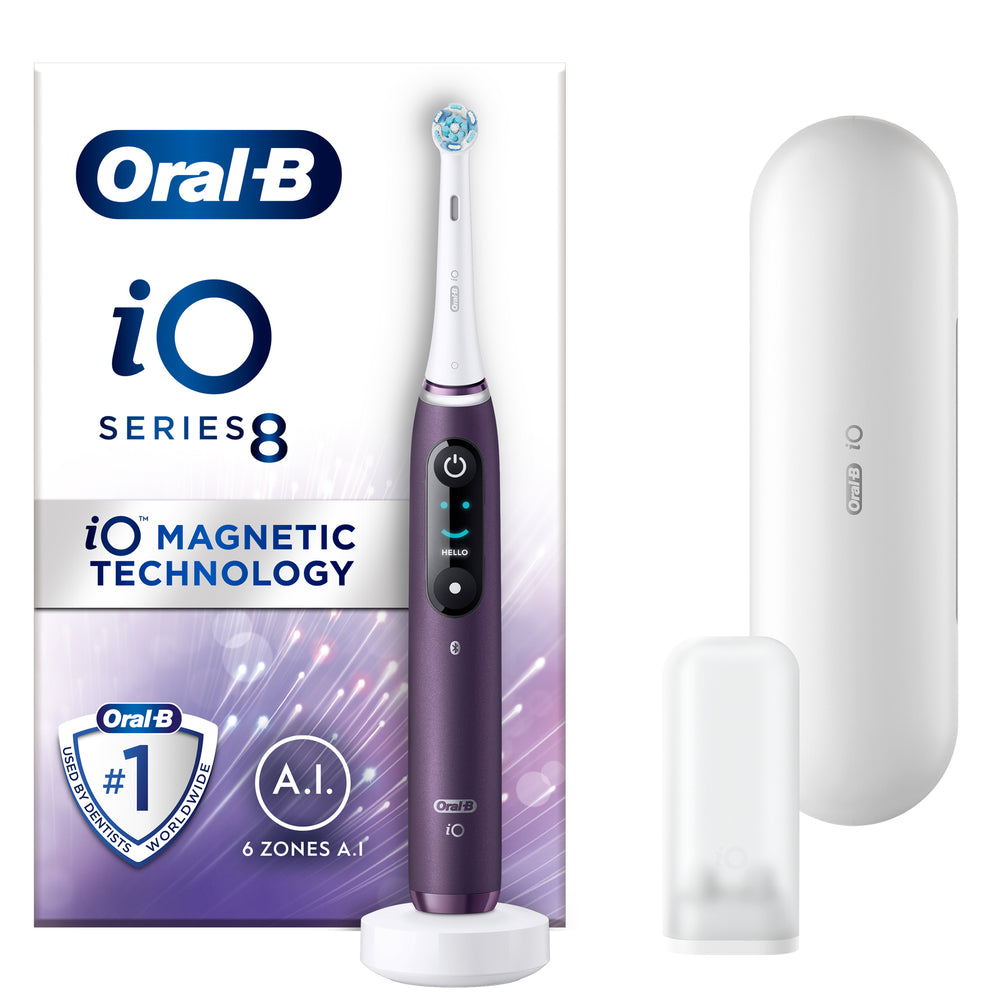 Oral-B iO 8 Violet Electric Toothbrush - Additional 1