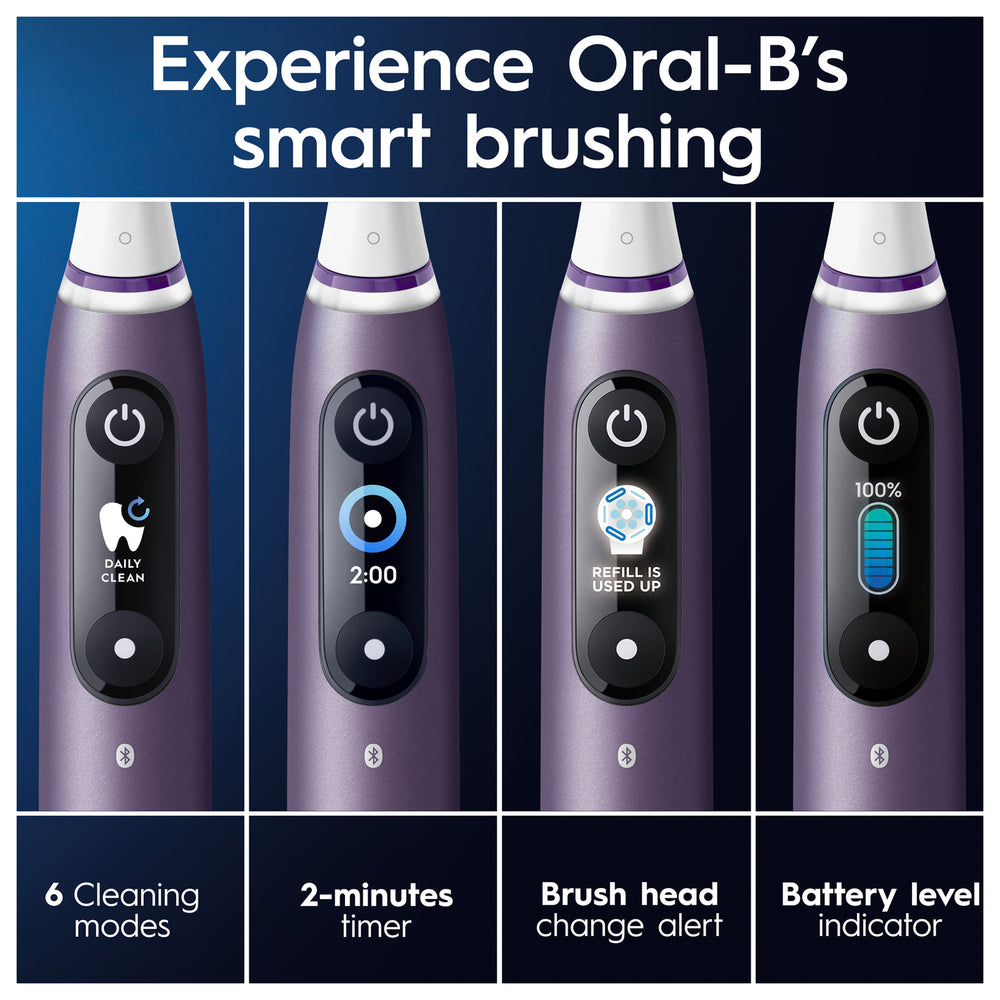 Oral-B iO 8 Violet Electric Toothbrush - Additional 3