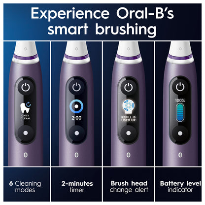 Oral-B iO 8 Violet Electric Toothbrush - Additional 3