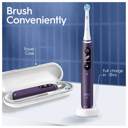 Oral-B iO 8 Violet Electric Toothbrush - Additional 4