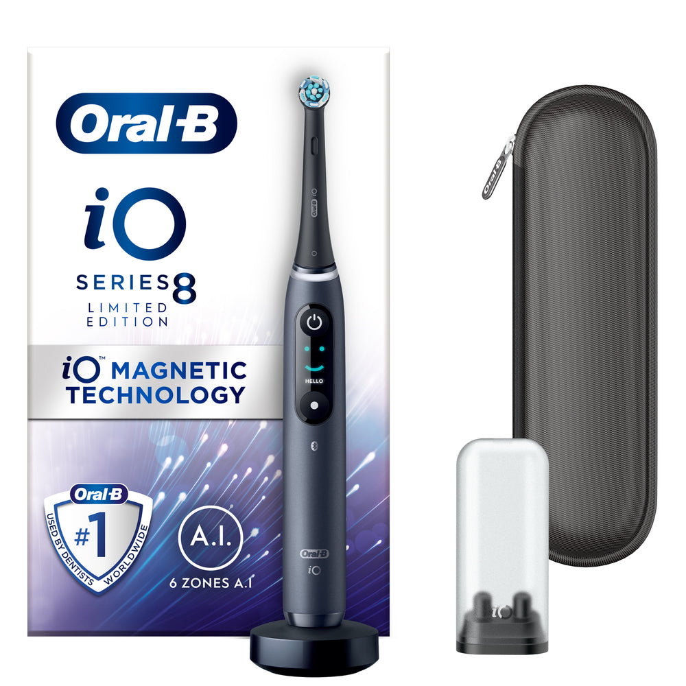 Oral-B iO 8 Black Electric Toothbrush Limited Edition - Additional 1