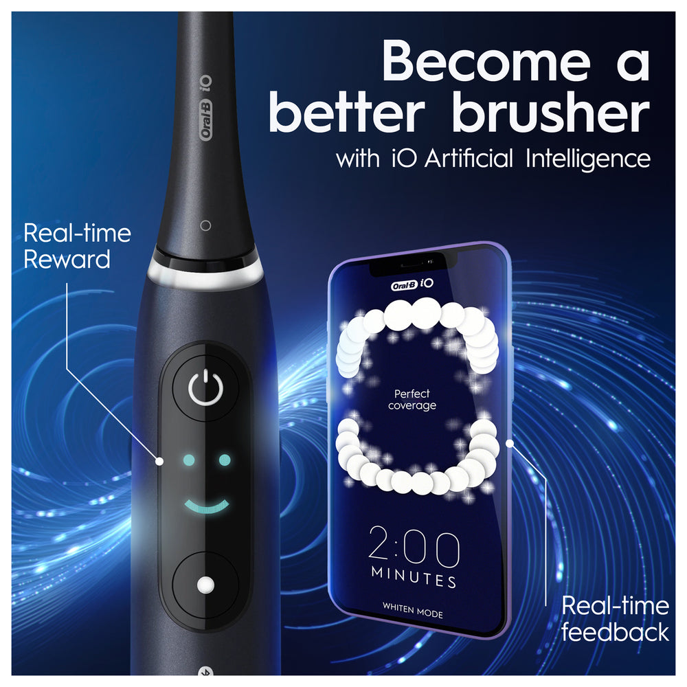Oral-B iO 8 Black Electric Toothbrush Limited Edition - Additional 3