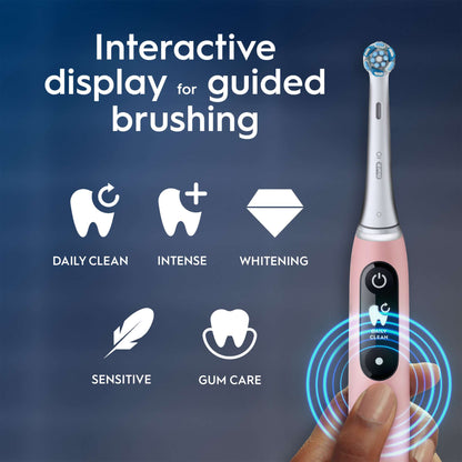 Oral-B iO 6 Pink Electric Toothbrush - Additional 2