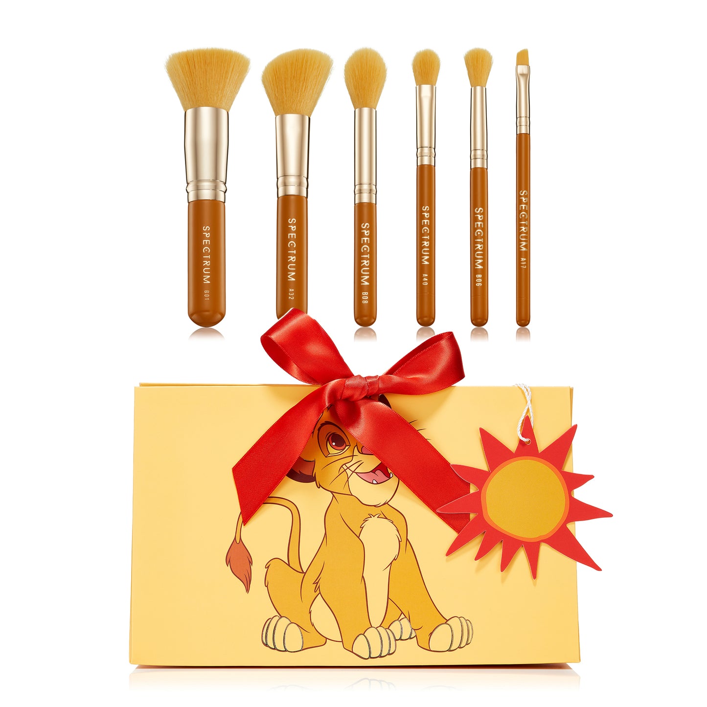 Spectrum Disney Simba 6 Piece Mini Makeup Brush Set - Additional 1