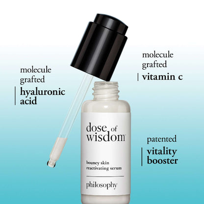philosophy Serums & Treatments Dose of Wisdom Bouncy Skin Reactivating Serum 30ml - Additional 5
