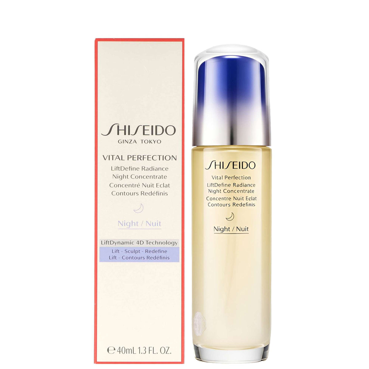 Shiseido Vital Perfection LiftDefine Radiance Night Concentrate 40ml - Additional 2