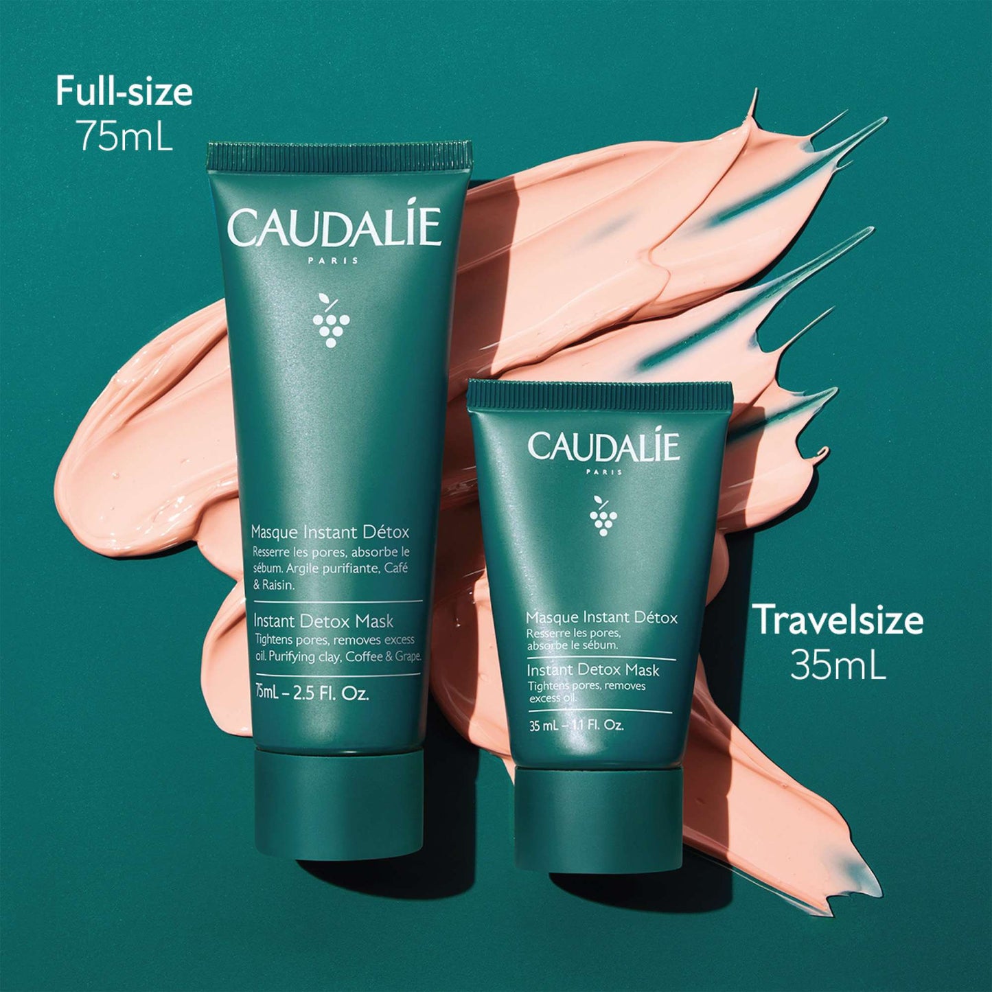 Caudalie Vinoclean Instant Detox Mask 75ml - Additional 5