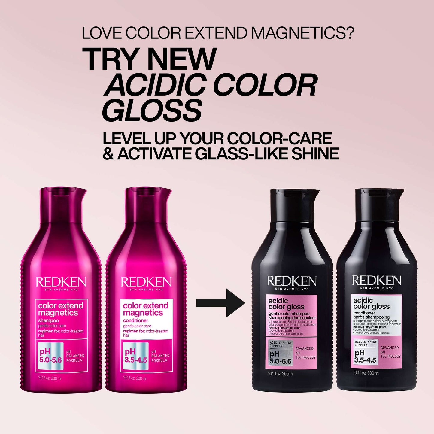 Redken Acidic Color Gloss Conditioner Glass-Like Shine for Colour Treated Hair 300ml - Additional 6