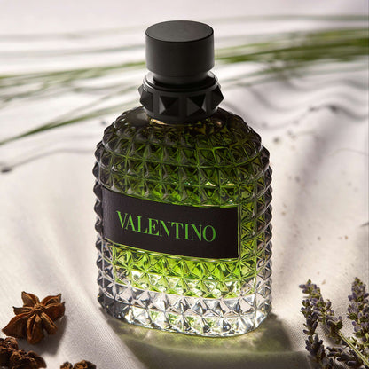 Valentino Born In Roma Uomo Green Stravaganza Eau de Toilette Spray 100ml - Additional 3