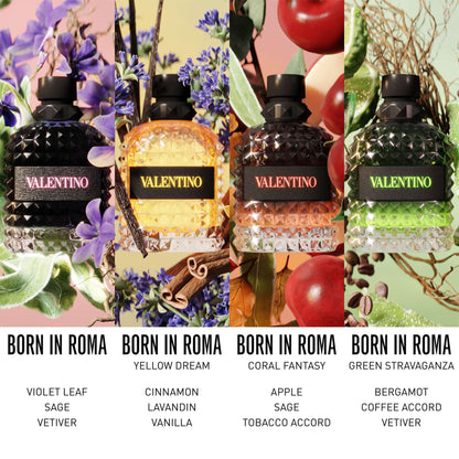 Valentino Born In Roma Uomo Green Stravaganza Eau de Toilette Spray 100ml - Additional 4