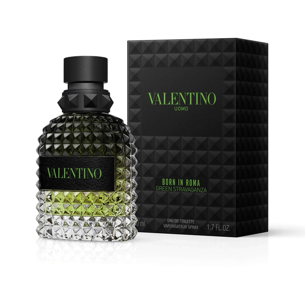Valentino Born In Roma Uomo Green Stravaganza Eau de Toilette Spray 50ml - Additional 1
