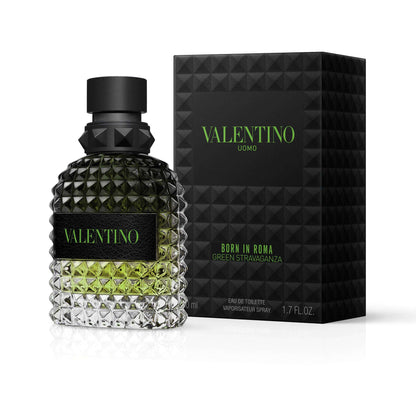 Valentino Born In Roma Uomo Green Stravaganza Eau de Toilette Spray 50ml - Additional 1
