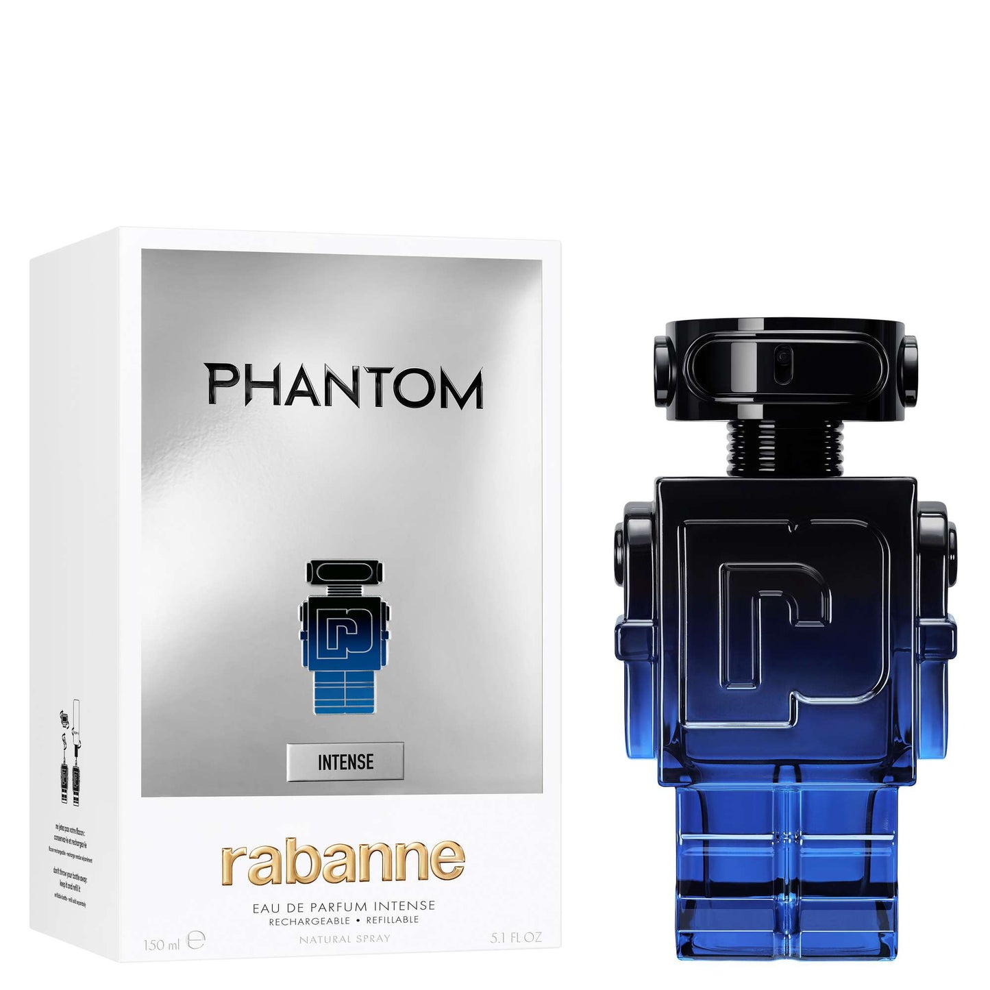 Rabanne Phantom Intense Eau de Parfum Refillable 150ml - Additional 1