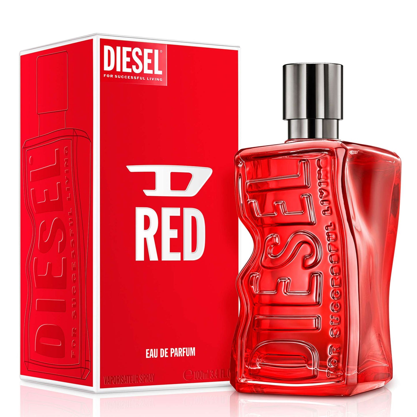 Diesel D RED Eau de Parfum Spray 100ml - Additional 1