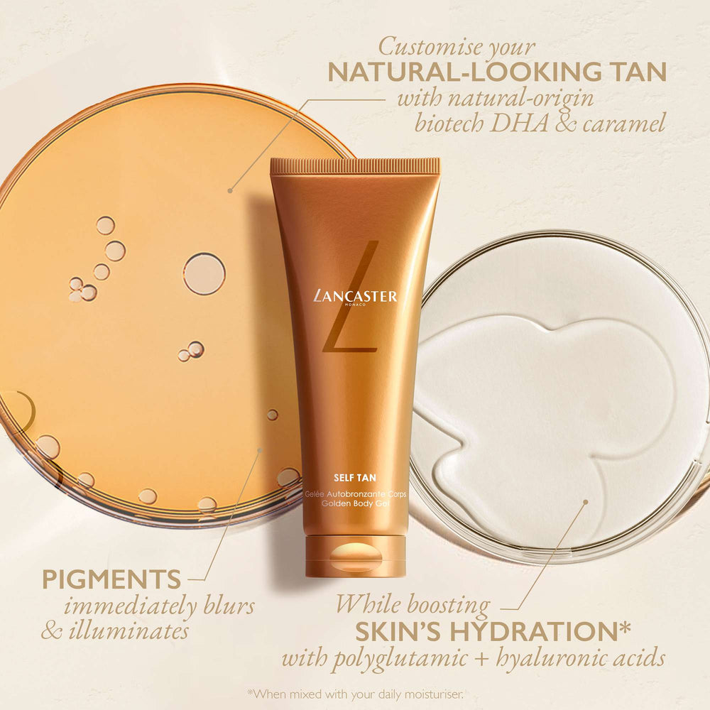 Lancaster Self Tan  Golden Body Gel 125ml - Additional 3