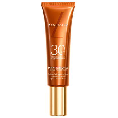Lancaster Infinite Bronze Tinted Protection Sunlight Cream SPF30 Light/Medium Shade 50ml - Extra