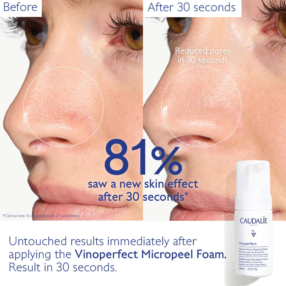 Caudalie Vinoperfect Brightening Micropeel Foam 100ml - Additional 3