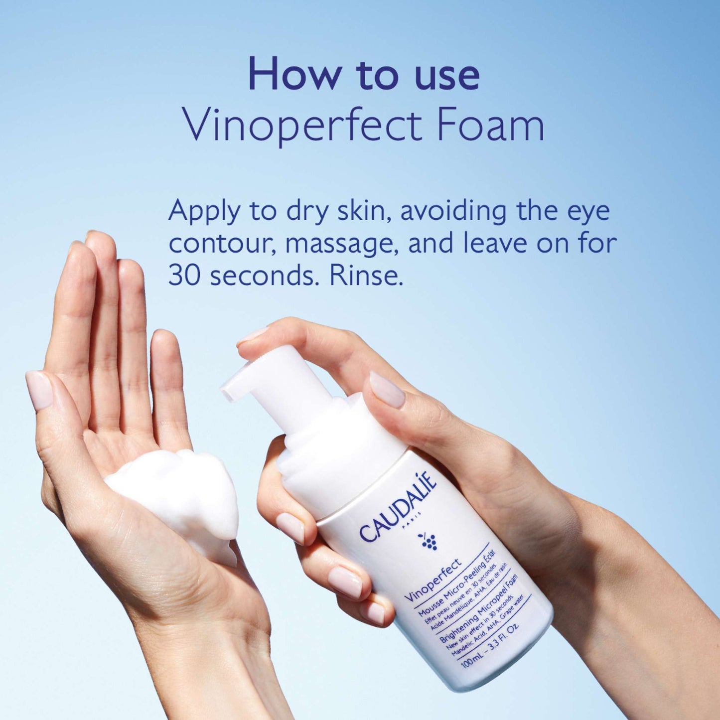 Caudalie Vinoperfect Brightening Micropeel Foam 100ml - Additional 5