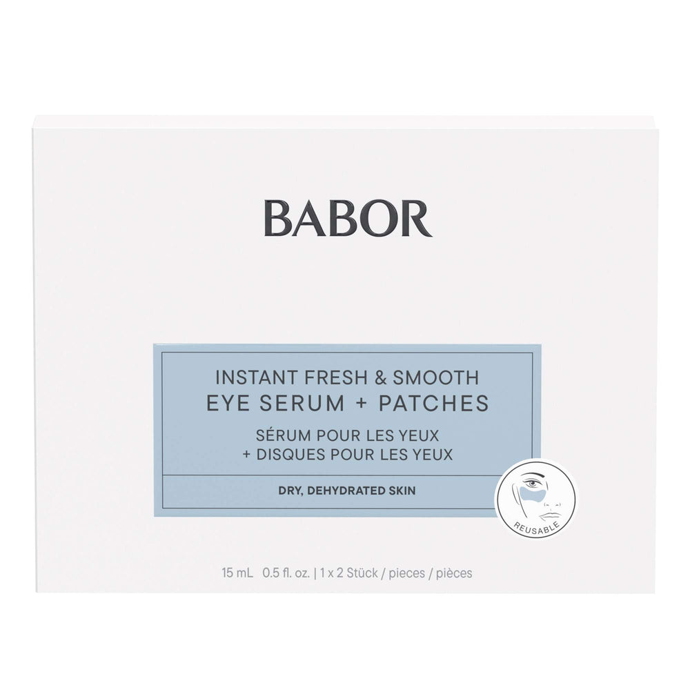 BABOR Skinovage Instant Fresh & Smooth Eye Serum + Patches - Additional 1