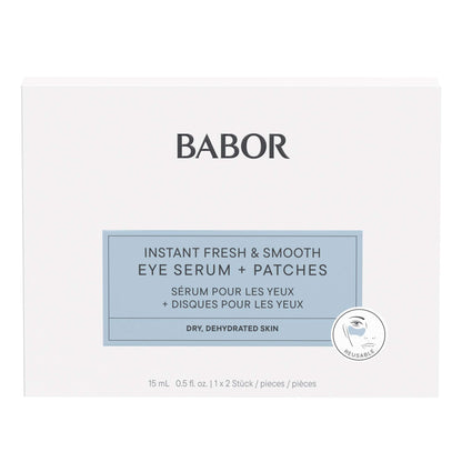 BABOR Skinovage Instant Fresh & Smooth Eye Serum + Patches - Additional 1