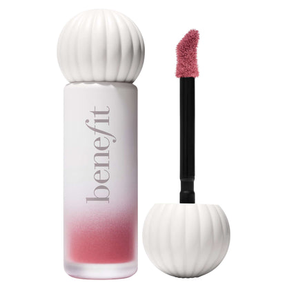 benefit Plushtint Moisturising Matte Lip Tint 16 Fuzzy Slippers - Soft Coral 6ml - Extra