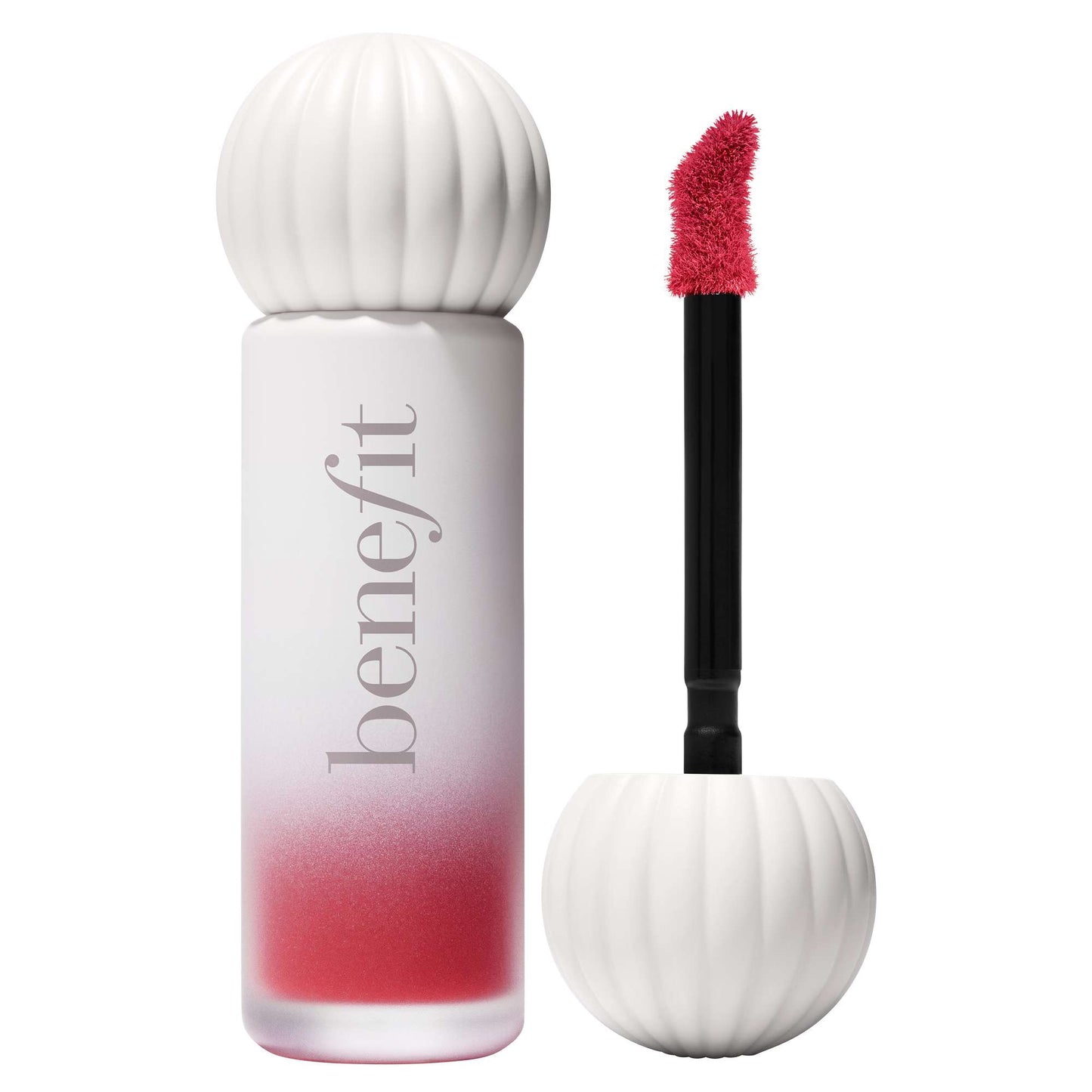 benefit Plushtint Moisturising Matte Lip Tint 18 Feather Boa - Strawberry Red 6ml - Extra