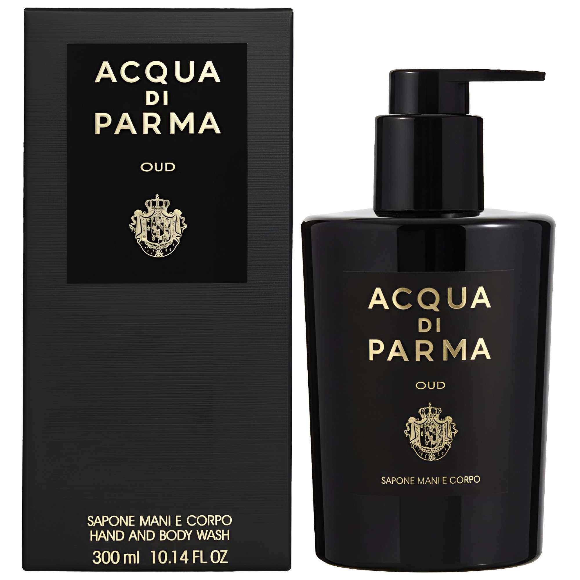 Acqua Di Parma Oud Hand and Body Wash 300ml - Bath & Body – allbeauty