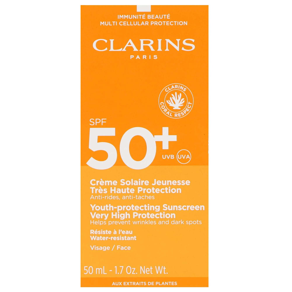 Clarins Sun Care Youth-protecting Sunscreen Very High Protection SPF50+ 50ml - Additional 1